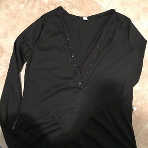 Body suit long sleeve